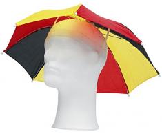 Out of the blue Kopf- Regen- & Sonnenschirm,Deutschlandflagge,D:ca.55 cm