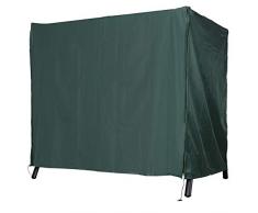 Outsunny Abdeckung für Gartenschaukel, Schutzhülle für Hollywoodschaukel, Abdeckhaube, Wasserfest, Sonnenschutz, Oxford, Grün, 177 x 114 x 152 cm