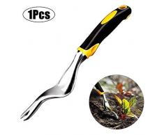 INTVN Unkrautstecher, 1 Multifunktionale Handwerkzeug Garten Pflanzen Jäten Werkzeuge Hand Unkrautjäter Werkzeug, für Ihre Blumen und Gemüse Pflanzen Pflege auf Rasen Hof