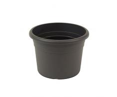 greemotion Pflanzkübel Fiona, UV-Beständiger Blumentopf aus Kunststoff, Pflanzgefäß mit Bodenlöchern, Volumen ca. 96 l, ca. Ø 70 x H 49,5 cm