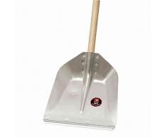 FAVORIT Hallenser Randschaufel, Leichtmetall Esche
