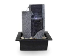 Kiom Zimmerbrunnen Tischbrunnen Dekobrunnen FoParete 27,5 cm LED 10909