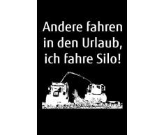 Andere fahren in den Urlaub, ich fahre Silo!: A5 Jahreskalender 2020 Kalender Notizbuch mit einem Häcksler für einen Landwirt oder Lohner in der Landwirtschaft als Geschenk