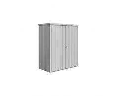 Biohort Geräteschrank Silber-metallic ohne Montage