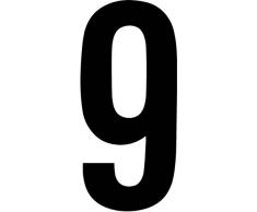 RZB Zimmermann Ziffer sw 100mm 99222.003.9 f.Hausnummernleuchte Beschriftung für Hausnummernleuchte 4010319030588