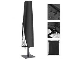 aoory Sonnenschirm Schutzhülle 420D Universal-Hülle für Standschirm und Gartenschirme Outdoor Abdeckung