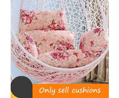 YAYONG Schaukelsitzkissen Dickes Nest Wasserdicht Waschbar Hängendes Ei Hängesessel Kissen (nur Kissen)