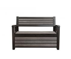 KETER Hudson Gartenbank, grau