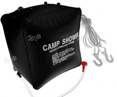 Create Idea Campingdusche Outdoor-Dusche Gartendusche mit 40L Solardusche Tasche Reisedusche mit Duschkopf