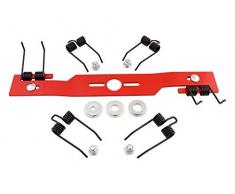 Kraftharke 45cm + 2 Paar Ersatzfedern Vertikutierer Moosentferner Entmooser