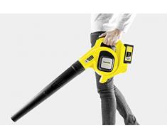 Kärcher Akku-Laubbläser LBL 4 Battery Set (Akku: 36 V / 2,5 Ah, 36 V Schnellladegerät, Luftgeschwindigkeit: 250 km/h, Blasrohr, Flachdüse inkl. Kratzkante)