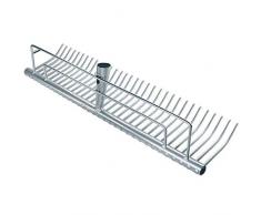 Idealspaten 66457000 Rasenrechen mit 2 Parallelstreben in Silber 70cm, 40 x 25 x 15 cm