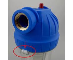 Filter für Hauswasserwerk Gartenpumpe Hauswasserleitung 10 Wasserfilter Anschluss 1 m. Filtereinsatz