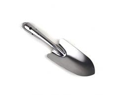 Blumenkelle Rostfreie Stahl Kelle Spatenschaufel für Outdoor Aktivitäten Gartentopfboden Blumen pflanzen Gras schaufeln