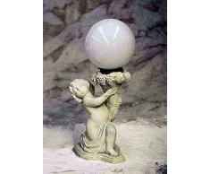 pompidu-living Leuchte, Stein, Parkleuchte Putto Kugel 4011 Farbe Sandstein