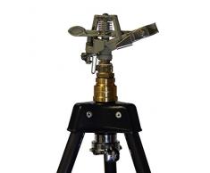 Arkai Renus Impuls-/Kreisregner auf Dreibein, Geka-kompatibeler Anschluss, bis 20 Meter, Sektoral auf 30°,60 °, 90° 180ˆ, 270° & 360° einstellbar