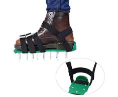 Rasenlüfter Schuhe, Rasenbelüfter-Nagelschuhe Rasenbelüfter Rasenlüfter Rasen Vertikutierer Rasen Nagelschuhe für Haus und Garten