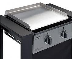 Enders BBQ Gasgrill FLORIDA PLANCHA, Gas Grill 8641, 2 Edelstahl-Brenner stufenlos, Grillwagen mit Edelstahl Plancha