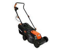 DELTAFOX Elektro Rasenmäher - 1300 Watt Turbo Power Motor - 32 cm Schnittbreite - 30l Grasfangkorb mit Füllstandsanzeige