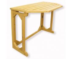 Habau 2816 Balkonklapptisch, 90 x 50 x 74,5 cm
