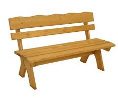 DEGAMO Gartenbank Freital 3-sitzer 150cm, Massive Kiefer imprägniert