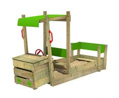 Sandkasten Sandbox Sandkiste LKW Sandkasten inkl. Zubehör - FATMOOSE PowerPulley
