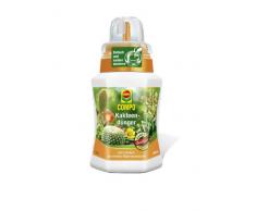 COMPO Kakteen- und Bonsaidünger für alle Kakteen, Bonsais und dickblättrigen Pflanzen (Sukkulenten), Spezial-Flüssigdünger mit extra Kalium, 250 ml