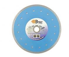 Diamanttrennscheibe TURBO RONDO FLIESE extra dünn Ø 125 mm x 1,2 Bohrung 22,22 mm Natursteinfliesen Feinstein Keramik