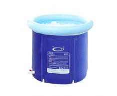 Aufblasbare Badewanne Badefass Haushaltsdicke Wanne Faltwanne Vollbad Mit Deckel 3 Größen (größe : 75cm)