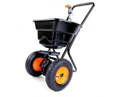 FUXTEC FX-GS36 Salzstreuer Streuwagen Saatgutstreuer Düngerstreuer Handstreuer