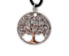 etNox-Anhänger Lebensbaum Bronze teilversilbert (BK5501-1)