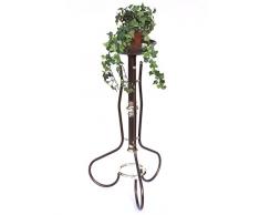 DanDiBo Blumensäule Metall 80 cm Blumenständer Art.1 Pflanzensäule Pflanzenständer Blumenhocker Beistelltisch Pflanzentisch