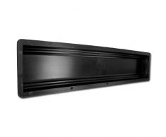 @tec Betonform Schalungsform Gießform Plastikformen für Beton Abdeckplatte für Baluster Form/Geländer/Handlauf - 99x20x6cm - Brüstung, Mauerabdeckung, Säulen-Abdeckung, Randstein, Beetumrandung