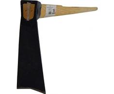 SHW-FIRE 59051 Reutlinger Hacke Gartenhacke Reuthacke Felghacke schmal mit Stiel Holzstiel Eschenholz lang 135cm