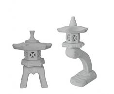 Rankei k + Yukimi Japanische Steinlaterne Gartendeko