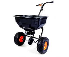 FUXTEC FX-GS56 Salzstreuer Streuwagen Saatgutstreuer Düngerstreuer Handstreuer