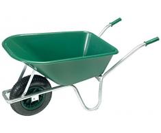 pro-bau-tec Gartenschubkarre 100 L mit PP Kunststoff Mulde, 10089