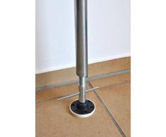 Angerer 2314/2800 Klemmmarkise Dralon Nr. 2800, Grau, 150 cm