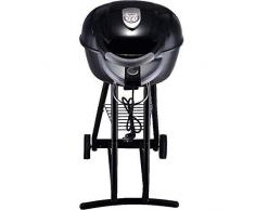 Syntrox Germany STG-2000W Elektrogrill Standgrill Kugelgrill Grillwagen BBQ Grill Balkongrill Terrassengrill Barbecue