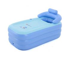 OBLLER Aufblasbare Badewanne Faltbare Bathtub Erwachsene Reisen Camping SPA Durable