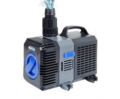 Yorbay CTP-2800 SuperECO Teichpumpe, 20W 3000L/h mit 10m langem Stromkabel Gartenpumpe für Garten, Teiche, Süß- und Meerwasser (Mehrweg)