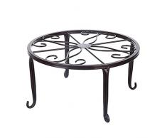 Demarkt Blumenhocker Pflanzenständer aus Metall Blumenständer Deko Blumen Regale Pflanzenständer Pflanzenhocker Modern Rund Pflanzentisch