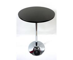 Stehtisch holzfarben rund Holz (MDF) 102 cm Bistrotisch Tisch Bartisch