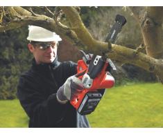 Black+Decker Li-Ion Akku-Kettensäge (18V 2,0Ah Motorsäge, 20 cm Schwertlänge, maximaler 160 mm Astdurchmesser) GKC1820L20