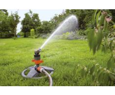 Gardena Comfort Turbinenregner (auf Schlitten): Rasensprenger zur Bewässerung von großen Flächen bis 450 m², stufenlose Reichweiteneinstellung, integriertes Schmutzsieb (8143-20)