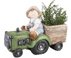 mica Living Pflanzgefäß - aus Magnesia - Junge - 47 x 18 x 35 cm