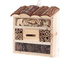 Royal Gardineer Nistkasten: Insektenhotel Marie, Nisthilfe für Nützlinge, 20 x 20 x 7 cm (Insektenhäuser)