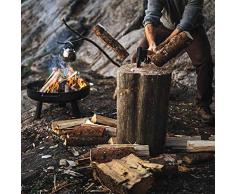 Fiskars Spaltaxt Norden N12 Axt/Beil, schwarz/holz