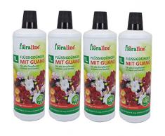 4 Liter Blumendünger mit Guano, Universal Flüssig Pflanzen Dünger