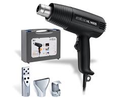 Steinel Heißluft-Pistole HL 1400 S im Koffer, inkl. 3 Düsen, 1400 W Heißluftfön, 300/500°C, Grill anzünden, schrumpfen